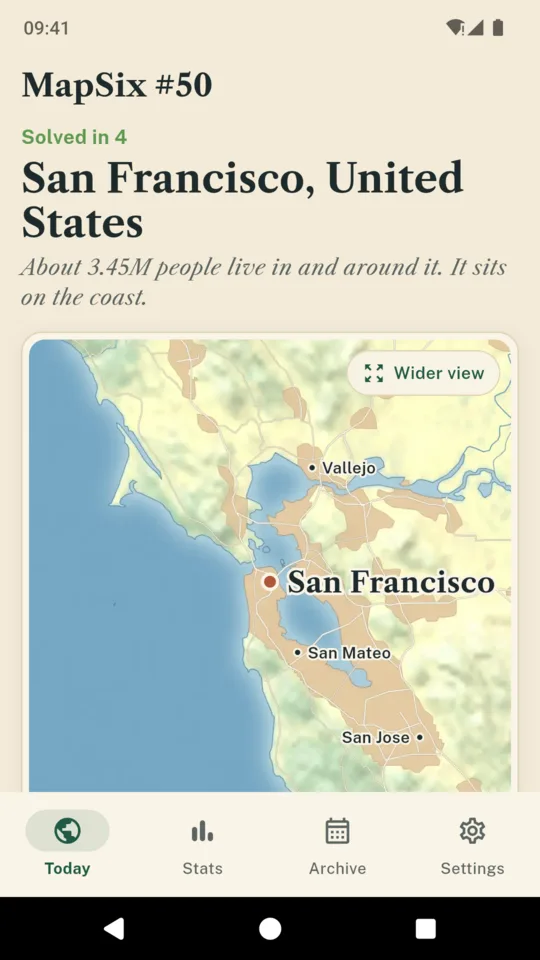 Reveal: San Francisco, United States, named on the map with nearby cities